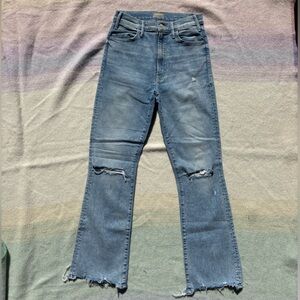 Mother denim hustler kick flare jeans